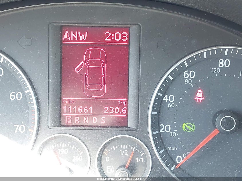 2008 Volkswagen Eos Lux VIN: WVWFA71F88V015914 Lot: 44812163