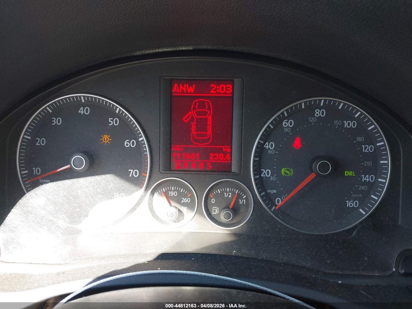 2008 Volkswagen Eos Lux VIN: WVWFA71F88V015914 Lot: 44812163