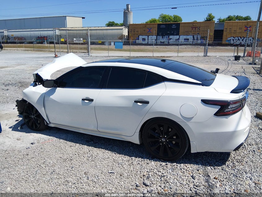 2020 Nissan Maxima 3.5 white Lot 111044812207 Vin 1N4AA6EV7LC380679