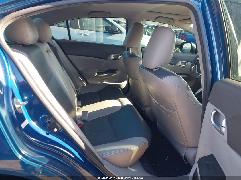 2012 Honda Civic 1.8 Ex blue Lot 111044812232 Vin 2HGFB2F89CH532328