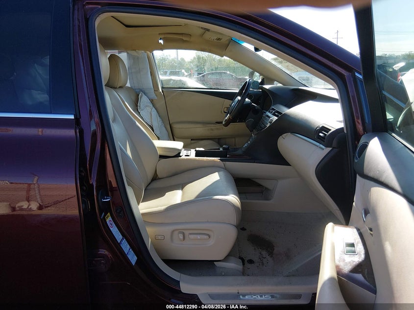 2T2BK1BA5FC257793 2015 Lexus Rx 3.5 Rx 350 brown