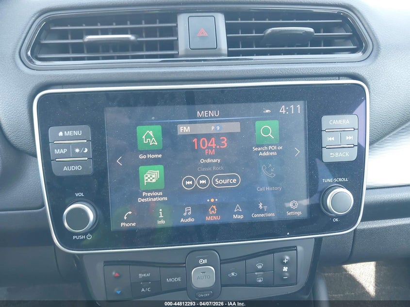 2020 Nissan Leaf Sl Plus 62 Kwh VIN: 1N4BZ1DP2LC305102 Lot: 44812293