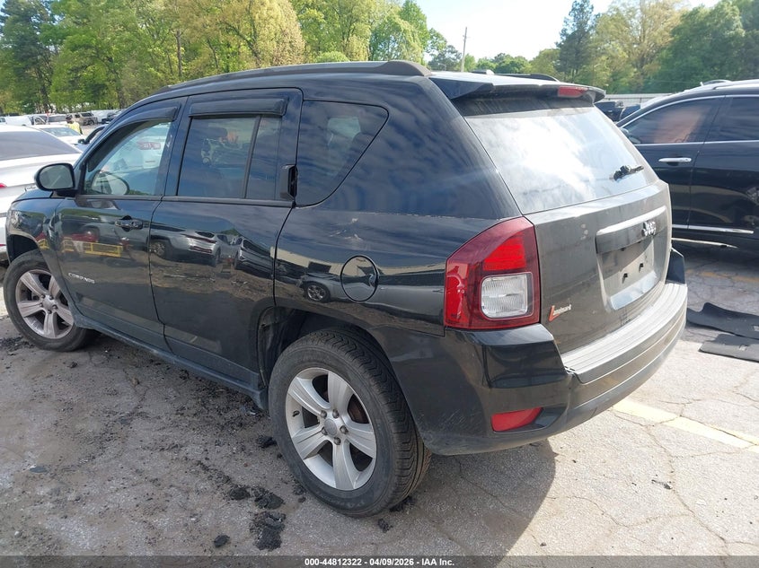 Vin: 1c4njceb5fd296553, lot: 45309590, jeep compass latitude 20153