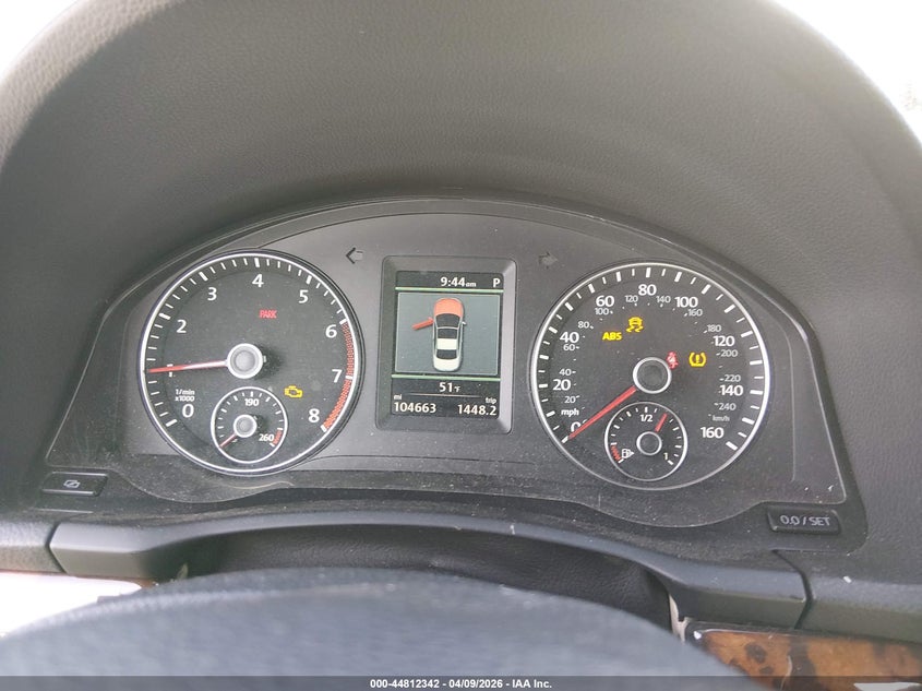 2012 Volkswagen Eos Executive VIN: WVWFW7AH1CV008623 Lot: 44812342