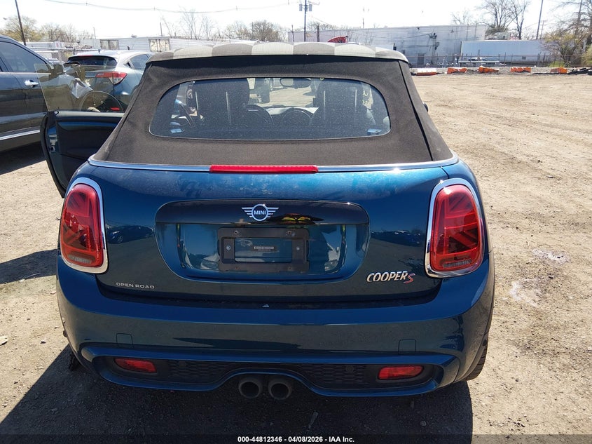 2021 Mini Convertible Cooper S VIN: WMWWJ5C04M3N22163 Lot: 44812346