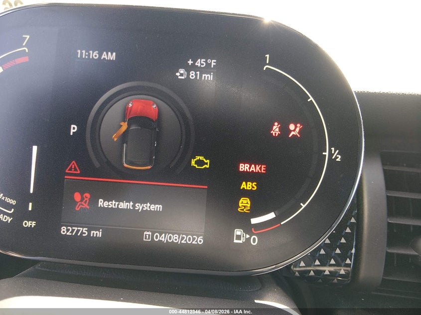 2021 Mini Convertible Cooper S VIN: WMWWJ5C04M3N22163 Lot: 44812346