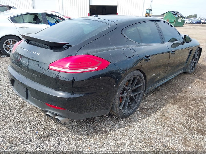 2014 Porsche Panamera 3.0 S black Lot 111044812378 Vin WP0AB2A70EL055639