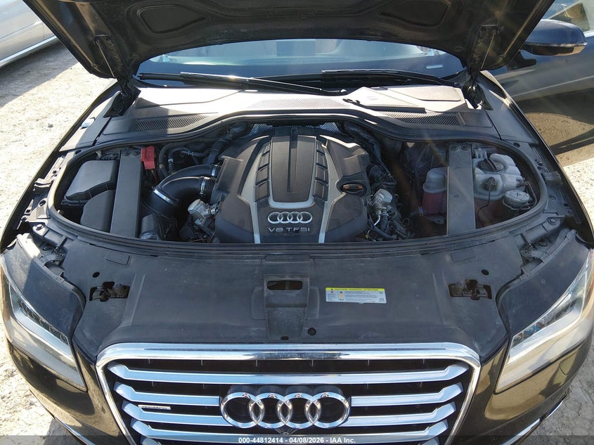 2013 Audi A8 L 4.0T VIN: WAUR2AFD5DN020770 Lot: 44812414