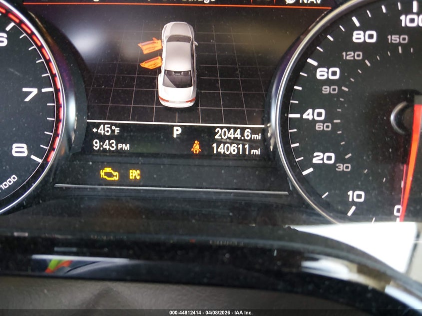 2013 Audi A8 L 4.0T VIN: WAUR2AFD5DN020770 Lot: 44812414