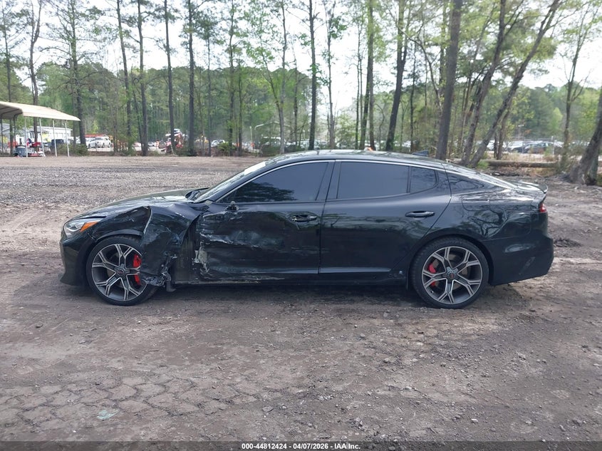 2018 Kia Stinger Gt2 VIN: KNAE55LCXJ6017197 Lot: 44812424