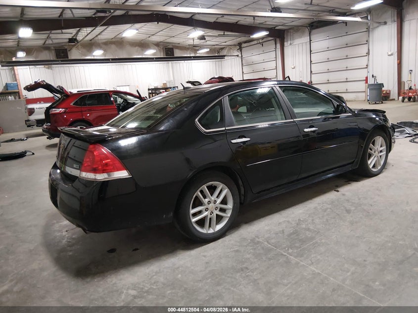 2010 Chevrolet Impala 3.9 Ltz black Lot 111044812504 Vin 2G1WC5EM4A1268087