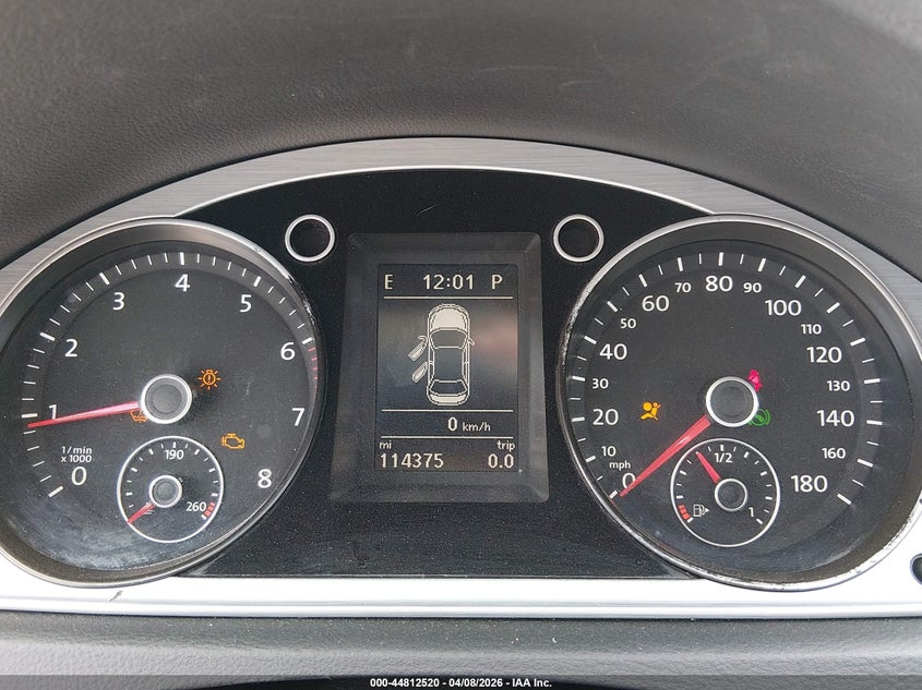 2013 Volkswagen Cc 2.0T Sport VIN: WVWBP7ANXDE521727 Lot: 44812520