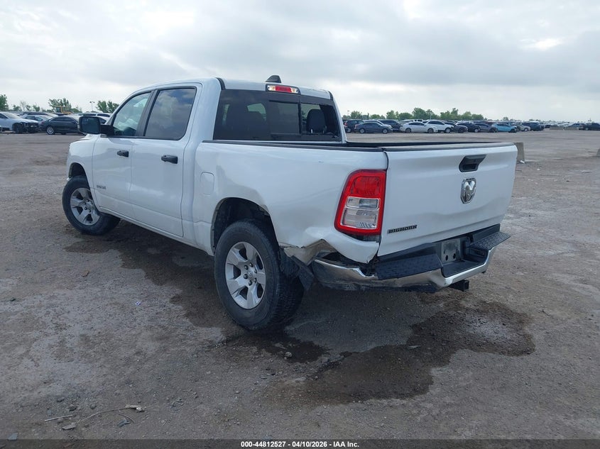2023 Ram 1500 3.6 Ram Big Horn 4X2 5'7 Box white Lot 111044812527 Vin 1C6RREFG0PN545165