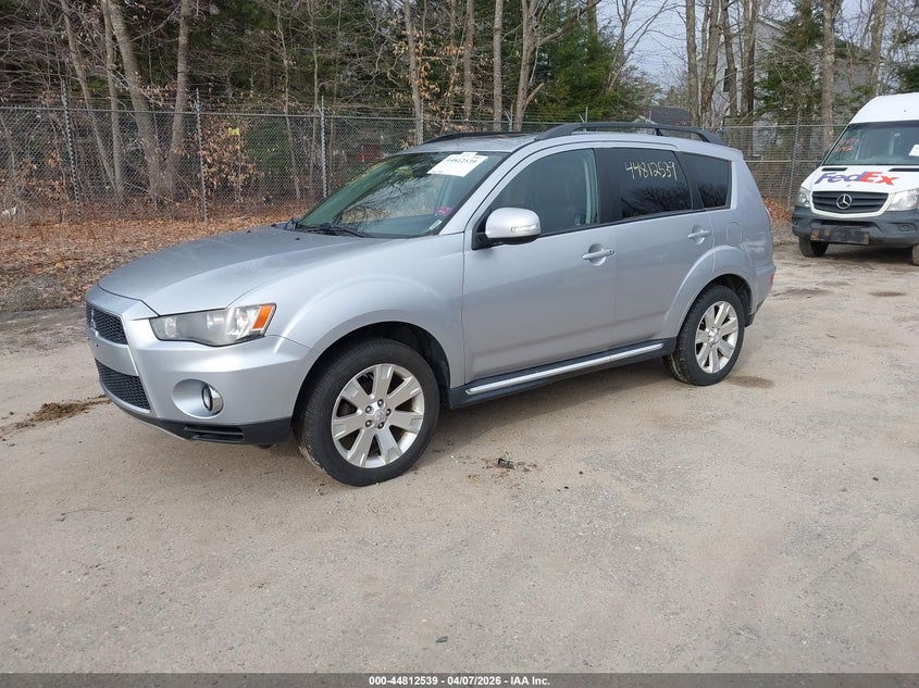 2010 Mitsubishi Outlander Se VIN: JA4JT3AW2AZ016319 Lot: 44812539