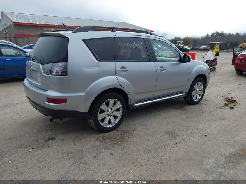 2010 Mitsubishi Outlander Se VIN: JA4JT3AW2AZ016319 Lot: 44812539
