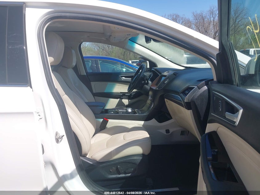 2020 Ford Edge 2.0 Titanium white Lot 111044812542 Vin 2FMPK4K90LBB31729