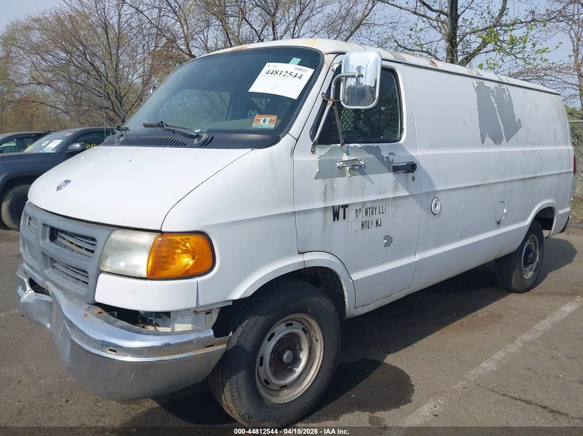 2002 Dodge Ram Van 2500 Conversion VIN: 2B7JB21YX2K128939 Lot: 44812544