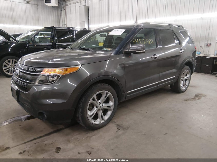 2015 Ford Explorer 3.5 Limited grey Lot 111044812582 Vin 1FM5K8F81FGC70068