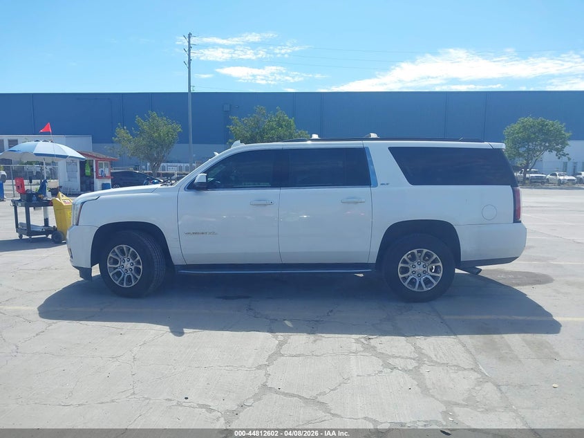2017 Gmc Yukon 5.3 Xl Slt white Lot 111044812602 Vin 1GKS2GKC1HR322662