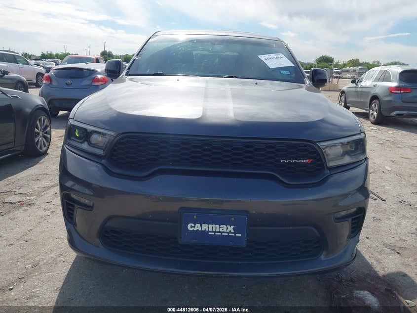2021 Dodge Durango 3.6 Gt Plus Rwd grey Lot 111044812606 Vin 1C4RDHDG3MC608875