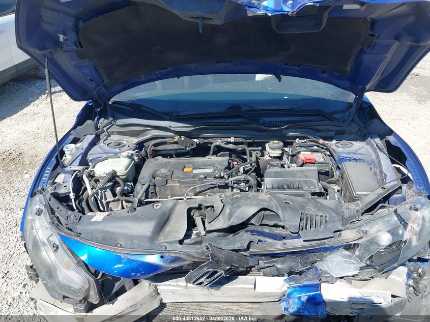 2019 Honda Civic 2.0 Sport blue Lot 111044812642 Vin 2HGFC4B82KH301722