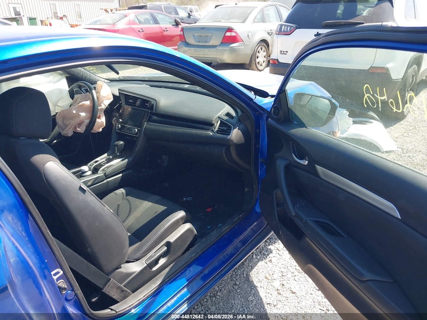 2019 Honda Civic 2.0 Sport blue Lot 111044812642 Vin 2HGFC4B82KH301722