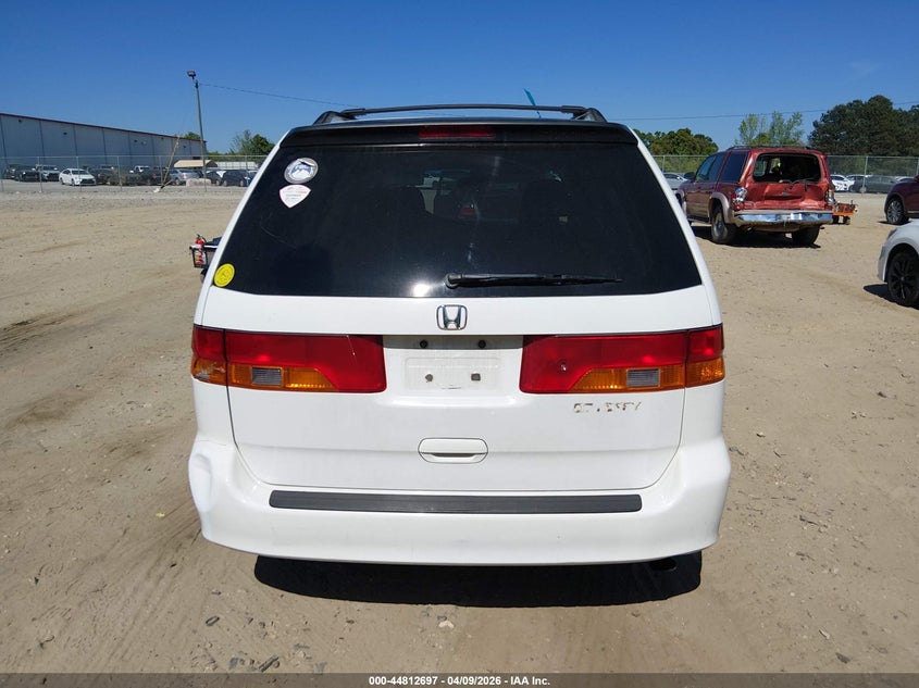 2002 Honda Odyssey Ex VIN: 2HKRL18612H579230 Lot: 44812697