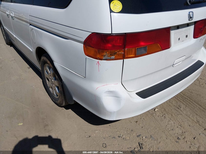 2002 Honda Odyssey Ex VIN: 2HKRL18612H579230 Lot: 44812697