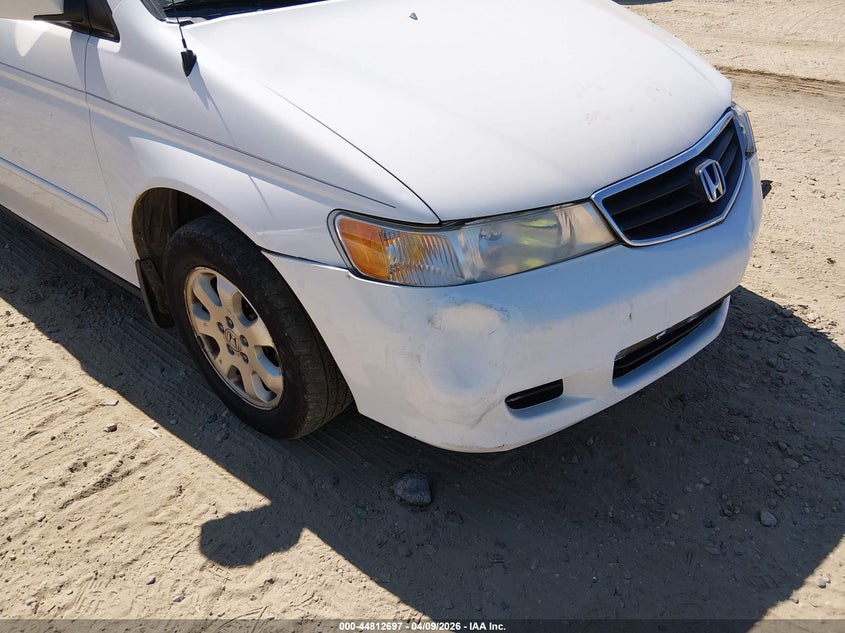 2002 Honda Odyssey Ex VIN: 2HKRL18612H579230 Lot: 44812697