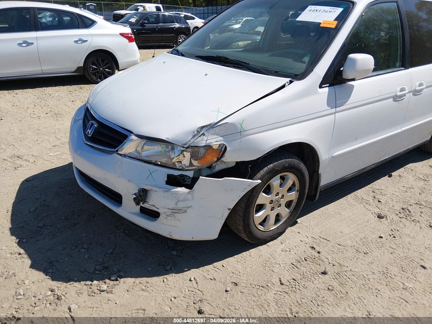 2002 Honda Odyssey Ex VIN: 2HKRL18612H579230 Lot: 44812697