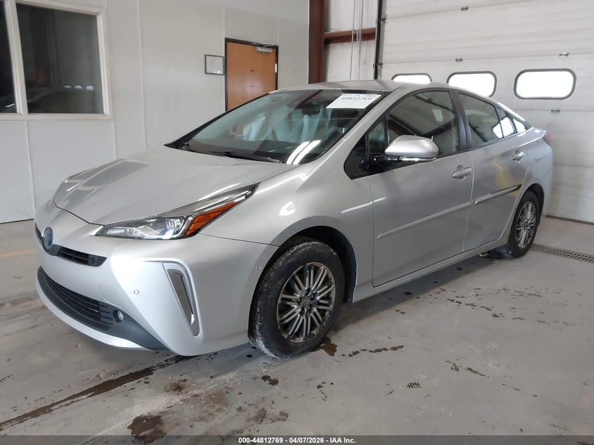 2019 Toyota Prius Le JTDL9RFU6K3002936 photo 1
