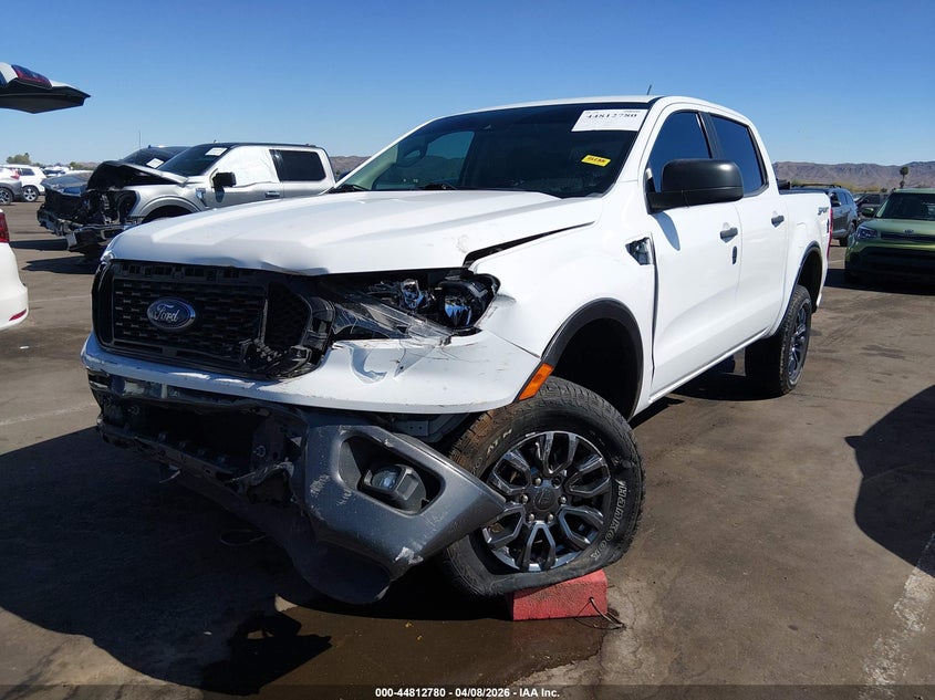 2020 Ford Ranger 2.3 Xlt white Lot 111044812780 Vin 1FTER4EH1LLA45940