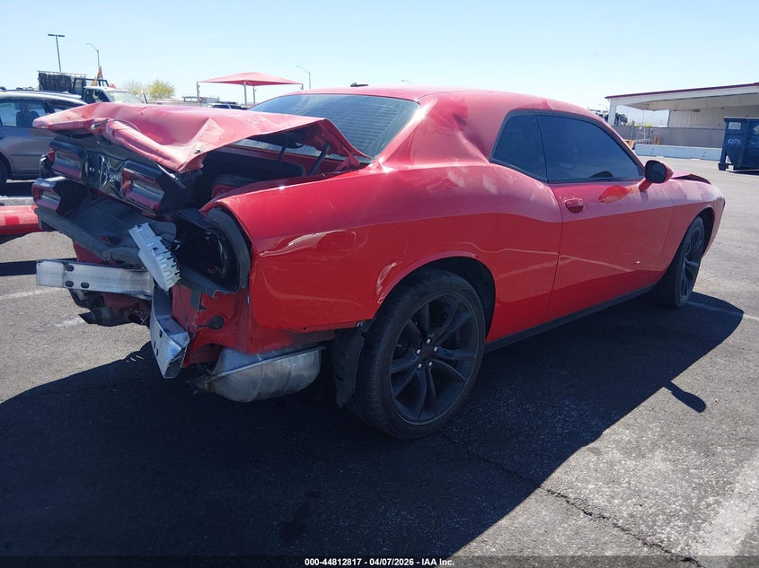Vin: 2c3cdzag5gh349506, lot: 45310085, dodge challenger sxt 20164