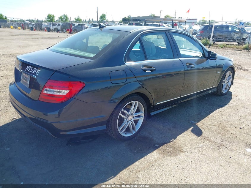 2012 Mercedes-Benz C 250 Sport