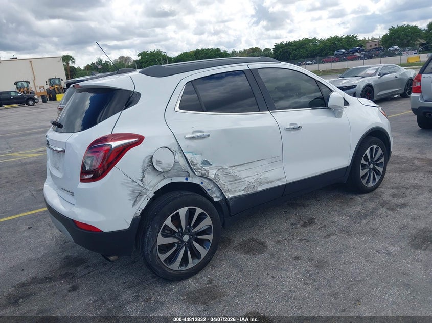 Vin: kl4cjesm6mb371336, lot: 45310100, buick encore awd preferred 20214