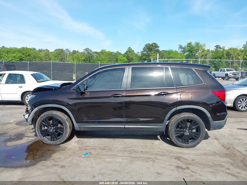 2019 Honda Passport Sport VIN: 5FNYF8H25KB019380 Lot: 44812838