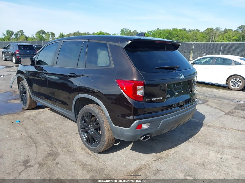 2019 Honda Passport Sport VIN: 5FNYF8H25KB019380 Lot: 44812838