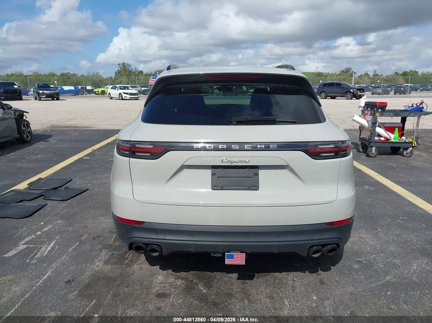 2021 Porsche Cayenne 3.0 grey Lot 111044812860 Vin WP1AE2AY4MDA24045