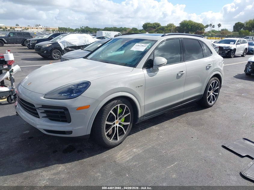 Vin: wp1ae2ay4mda24045, lot: 45310128, porsche cayenne e-hybrid 20212