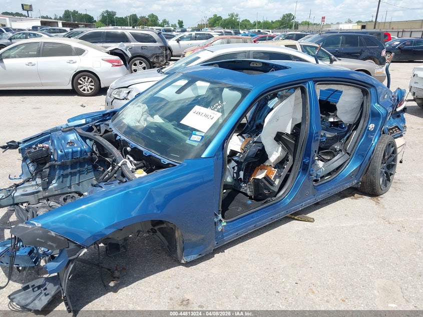 2C3CDXBG7MH522425 2021 Dodge Charger 3.6 Sxt Rwd blue