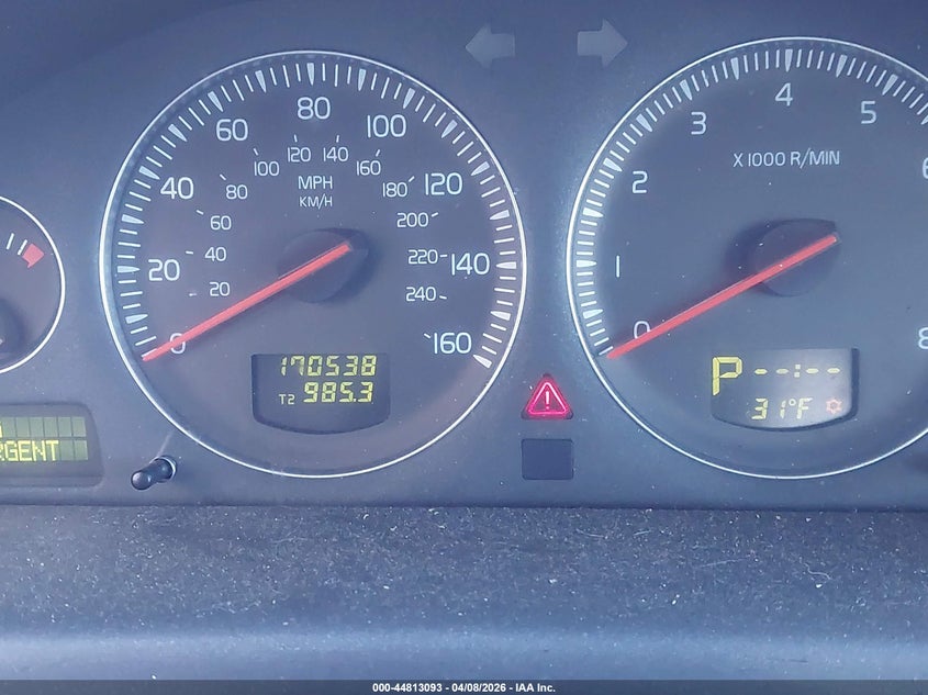 2003 Volvo S80 2.9 VIN: YV1TS92D031309665 Lot: 44813093