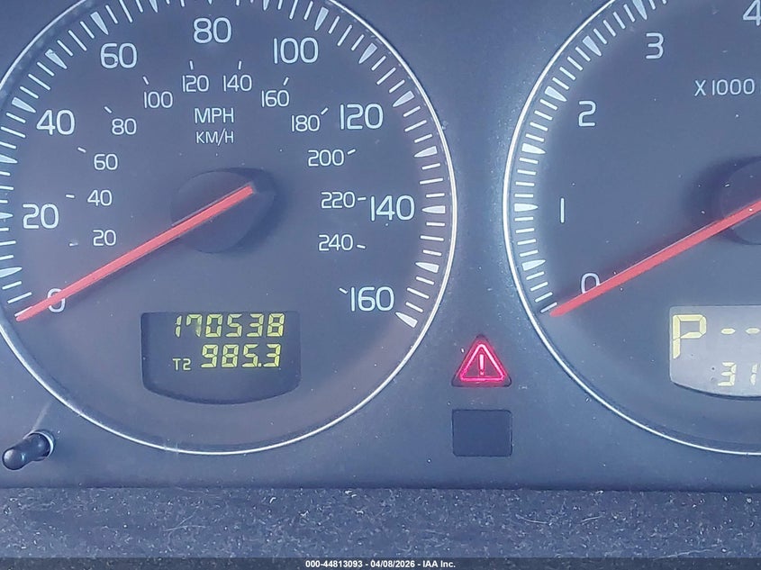 2003 Volvo S80 2.9 VIN: YV1TS92D031309665 Lot: 44813093