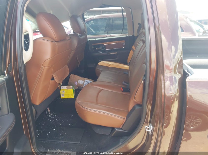 2013 Ram 1500 5.7 Ram Laramie Longhorn brown Lot 111044813173 Vin 1C6RR7PT7DS625860
