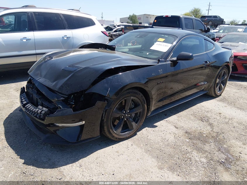 2021 Ford Mustang 5.0 Gt Fastback black Lot 111044813209 Vin 1FA6P8CFXM5154203