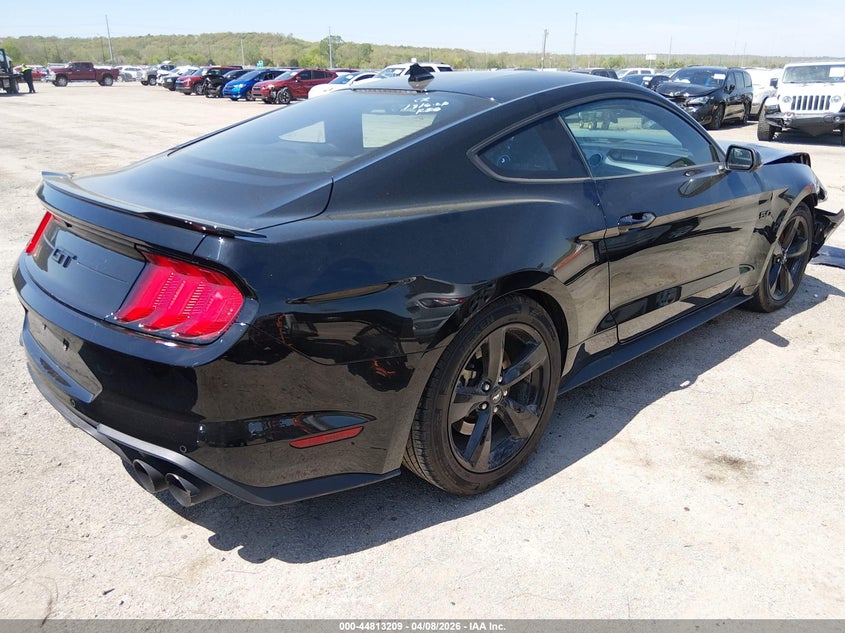2021 Ford Mustang 5.0 Gt Fastback black Lot 111044813209 Vin 1FA6P8CFXM5154203