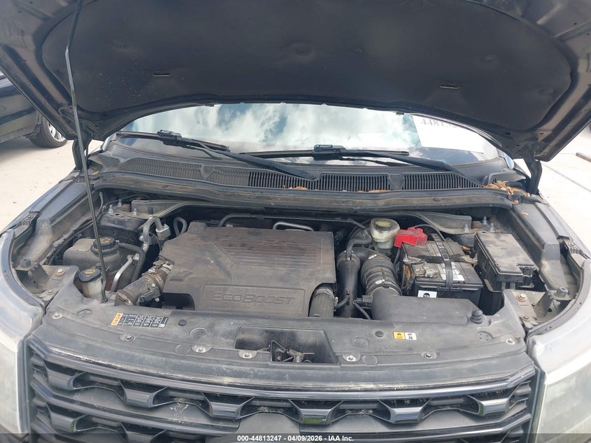 1FM5K8GTXHGD85614 2017 Ford Explorer 3.5 Sport black