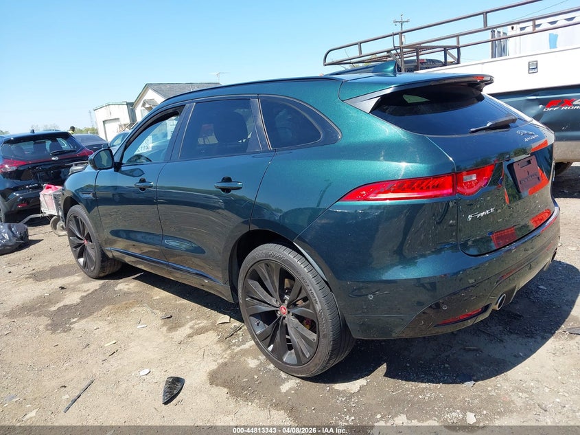 Vin: sadcm2fv8ja284493, lot: 45310611, jaguar f-pace s 20183