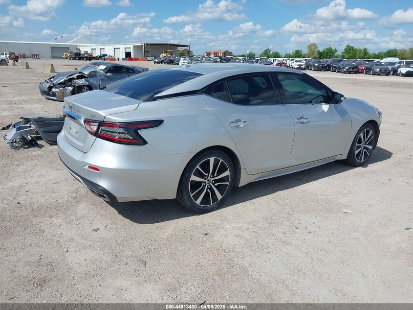 2021 Nissan Maxima 3.5 Sv Xtronic Cvt Silver Lot 111044813400 Vin 1N4AA6CV4MC502368