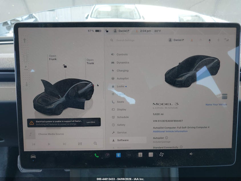 2025 TESLA MODEL 3 auction photo 7