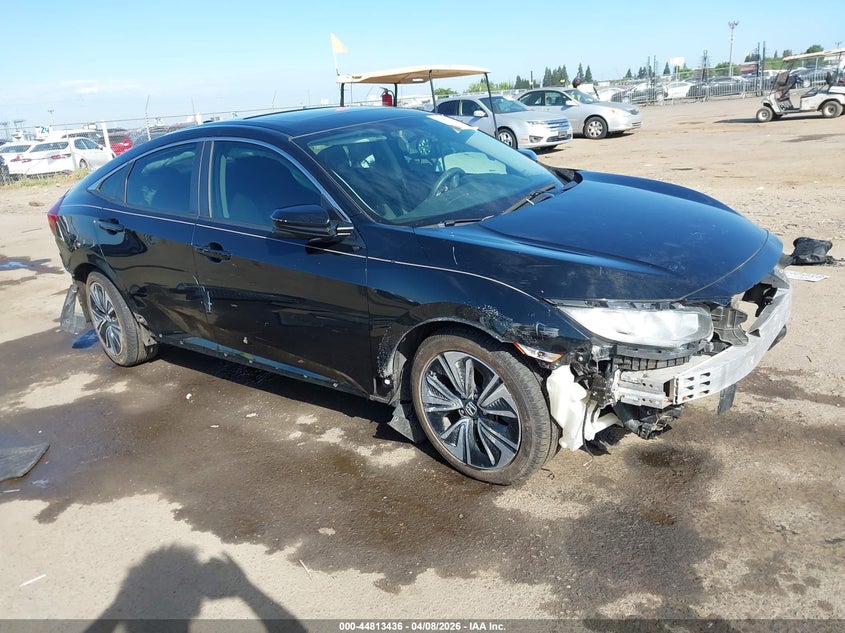 2017 Honda Civic 1.5 Ex-T black Lot 111044813436 Vin 19XFC1F38HE001568